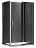 Угловое ограждение Gemy Victoria S30191D-A70 190х70см стекло прозрачное