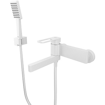 Смеситель для ванны IDDIS Slide SLIWT00i02 белый матовый