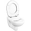 Унитаз подвесной VITRA S10 7855B003-0075 безободковый без микролифта
