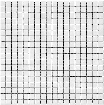 Мозаика Mir Mosaic Adriatica 7M003-15P белый мрамор 30,5х30,5см 0,93кв.м.