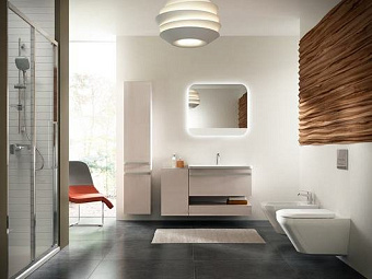 Шкаф подвесной IDEAL STANDARD TONIC II R4308FC 44,5х35,2х60см glossy light brown