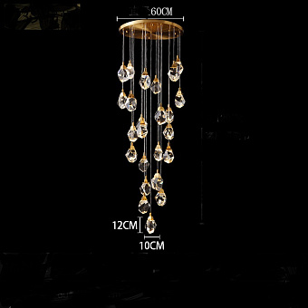 Светильник подвесной ImperiumLOFT Cristel 193597-26 115Вт LED