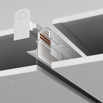 Магнитный трек Maytoni Busbar trunkings Exility 1000мм белый