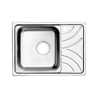 Мойка кухонная IDDIS Arro ARR60PLi77 60,5х44см сталь