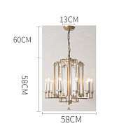 Люстра потолочная ImperiumLOFT Phube 208423-28 400Вт 10 лампочек E14