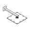 Верхний душ GROHE Rainshower Allure 230 26054000 хром