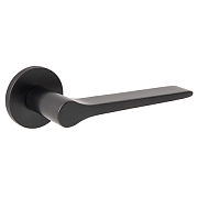 Дверная ручка нажимная Code Deco Slim H-40137-A-BLM чёрный матовый