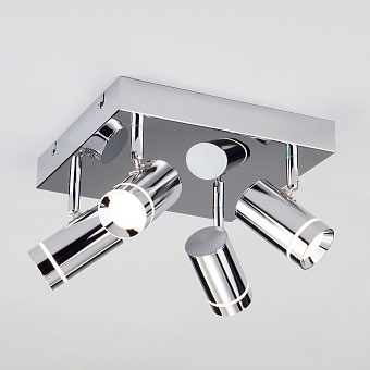Светильник потолочный Eurosvet Stalk 20064/4 LED хром 20Вт LED
