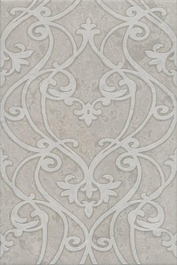 Декор KERAMA MARAZZI Ферони OS\B260\8348 серый матовый 20х30см 1,2кв.м.