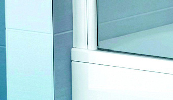 Стеклянная шторка на ванну RAVAK AVDP3 40VV0102ZG 137х170см