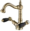 Смеситель для раковины CAPRIGO ADRIA-CLASSIC BLACK EDITION 03B-526-vot бронза