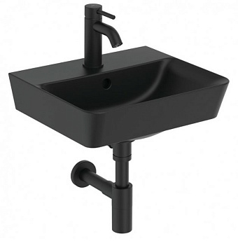 Смеситель для раковины IDEAL STANDARD CERALINE BC193XG чёрный матовый