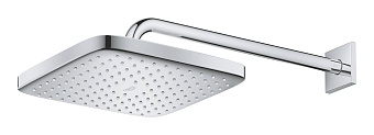 Верхний душ GROHE Tempesta 250 Cube 26687000 белый/хром