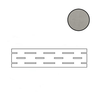 Декор Atlas Concord Россия Rinascente 620090000923 Grey Griglia 20х60см 0,48кв.м.