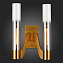 Бра ST Luce ETTORE SL1235.301.02 80Вт E14