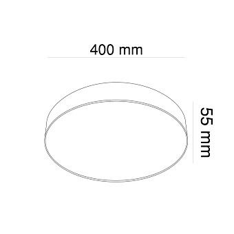 Светильник потолочный Maytoni Zon C032CL-L48B4K 47,9Вт LED