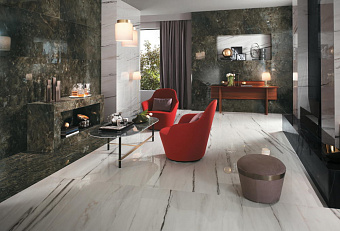 Лаппатированный керамогранит Atlas Concord Италия Marvel Dream AL2H Brazil Green Lappato 75х75см 1,125кв.м.