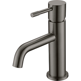 Смеситель для раковины Boheme Uno 461-GM оружейная сталь