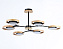 Люстра подвесная Ambrella COMFORT LineTech FL51619 42Вт 6 лампочек LED