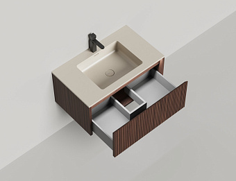 Тумба под раковину подвесная SALINI DOMINO 27D208ON 80х50х40см