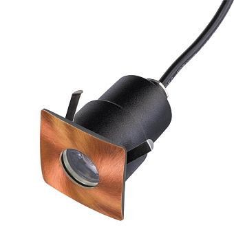 Светильник ландшафтный Lightstar Ipogeo ip384328 5Вт IP65 LED латунь