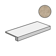 Плитка для ступеней Atlas Concord Италия Marvel Edge AFCJ Elegant Sable Scalino Lap. 33х90см 0,297кв.м. полуматовая
