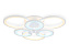 Люстра потолочная Ambrella ACRYLICA Original FA4085 100Вт 6 лампочек LED