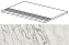 Плитка для ступеней Atlas Concord Италия Marvel Pro ADW5 Statuario Select Gradino 60х30см 1,08кв.м. матовая