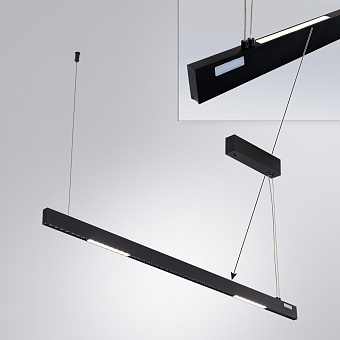 Светильник подвесной Arte Lamp LAO A2189SP-1BK 30Вт LED