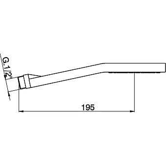 Ручной душ Cisal Shower DS01424021 хром