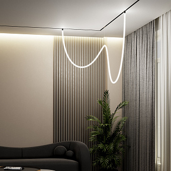 Магнитный трековый светильник Elektrostandard Slim Magnetic 85028/01 100Вт LED белый