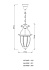 Светильник подвесной Arte Lamp RIMINI A6509SP-3CC 60Вт E14