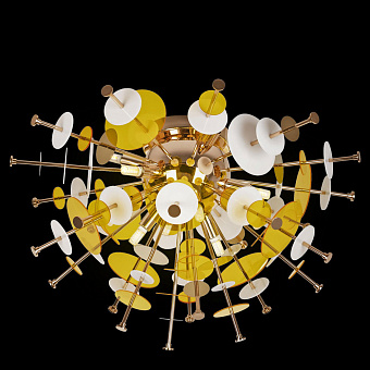 Светильник потолочный Loft It Avenir 10137/600C Gold 45Вт G9