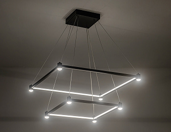 Люстра подвесная Ambrella COMFORT LineTech FL5597 60Вт 10 лампочек LED
