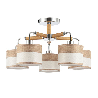 Светильник потолочный Freya Helen FR5329-PL-05-CH 40Вт E27