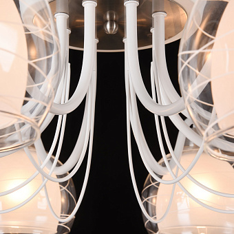 Светильник потолочный Freya Nikki FR5052-CL-08-W 60Вт E27