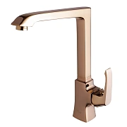 Смеситель для кухни Maxonor PL4088-16 поворотный излив золотой
