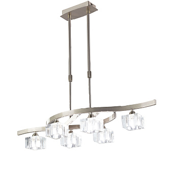 Люстра подвесная Mantra CUADRAX 1115 30Вт 6 лампочек G9