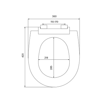 Сиденье для унитаза IDDIS 005PPS3i31 с микролифтом