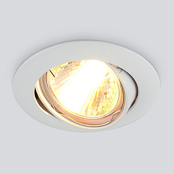 Светильник точечный встраиваемый Elektrostandard a031464 104S WH 50Вт G5.3