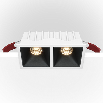 Светильник точечный встраиваемый Maytoni Alfa LED DL043-02-10W4K-D-SQ-W 20Вт LED