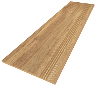 Плитка для ступеней ESTIMA Selection Steptrade/SI02_NS/30x120 коричневый 120х30см 0,36кв.м. матовая