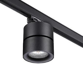 Трековый светильник Novotech PORT 358787 25Вт LED чёрный для трёхфазного трека