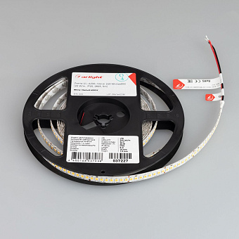 Светодиодная лента Arlight 037227 20Вт/м 5000мм IP20 холодный белый свет