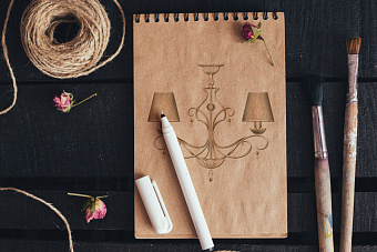 Люстра подвесная Maytoni Monile ARM004-06-W 40Вт 6 лампочек E14