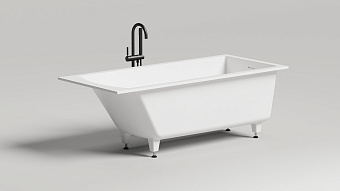 Ванна каменная SALINI CASCATA 104313M 169,8х75см встраиваемая