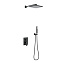 Душевая система BERGES VENTAS 2S BLACK 73002 чёрный матовый