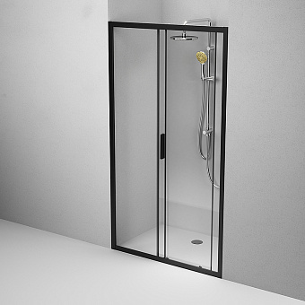 Душевая дверь AM-PM Gem Solo W90G-110-1-195BT 195х110см стекло прозрачное