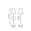 Бра Lightstar Diafano 758614 40Вт G9