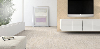 Пробковый пол CORKSTYLE CORKWISE 915х305х4мм Linea White C-Linea White 5,02кв.м
